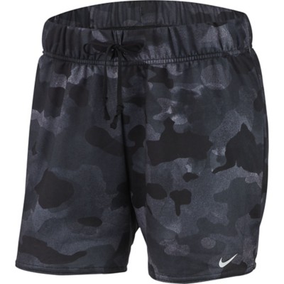 nike dry women's rebel attack camo shorts