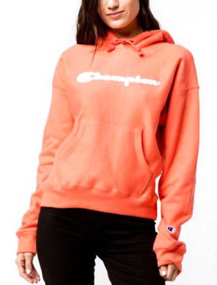 champion sweater womens orange