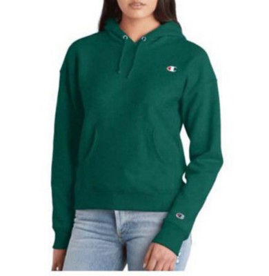 green women's champion hoodie