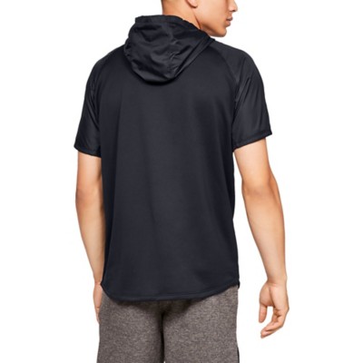 mens under armour short sleeve hoodie