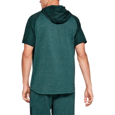 under armour terry short sleeve hoodie
