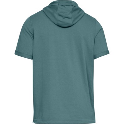 mens under armour short sleeve hoodie