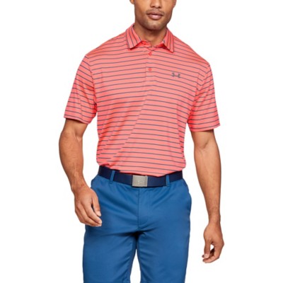 under armour pink golf shirt