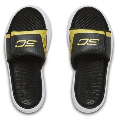 under armour curry slides