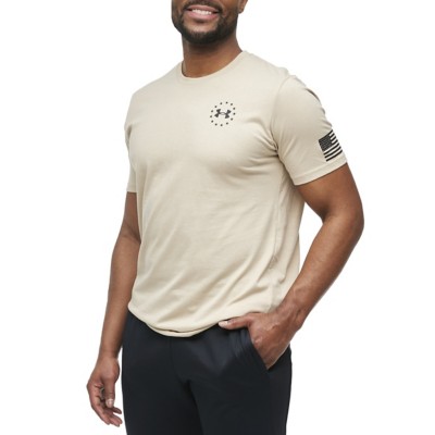 men's under armour flag shirt