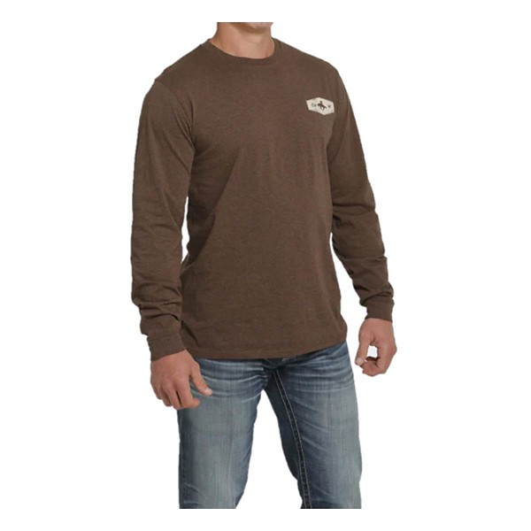 Men's Cinch Graphic Logo Long Sleeve T-Shirt product image