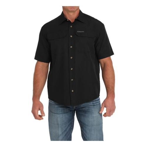 Men's Cinch Arenaflex Western Solid Button Up Shirt