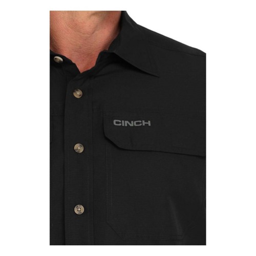 Men's Cinch Arenaflex Western Solid Button Up Shirt
