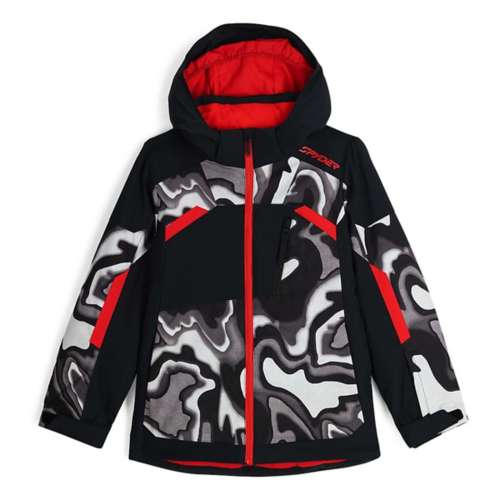 Boys' Spyder Leader Hooded Shell Sellam