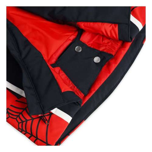 Boys' Spyder Challenger Detachable Hood Shell Jacket