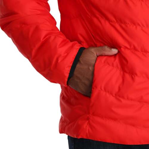 Men's Spyder Peak Hooded Mid Down Puffer Jacket