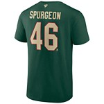 Fanatics Minnesota Wild Jared Spurgeon Name & Number T-Shirt - Thumbnail 1 of 2