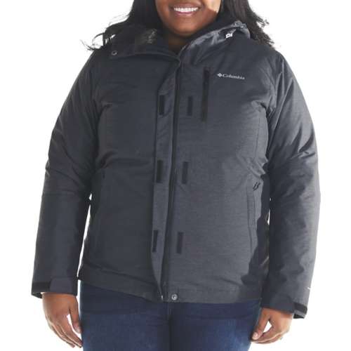 Women's Columbia Plus Size Whirlibird IV Interchangeable Waterproof Hooded 3-in-1 Jacket