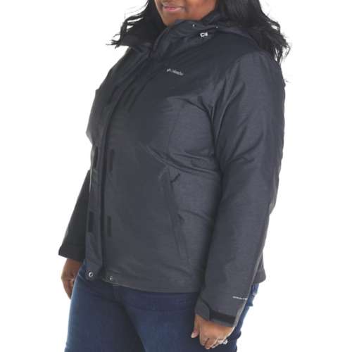 Women's Columbia Plus Size Whirlibird IV Interchangeable Waterproof Hooded 3-in-1 North jacket
