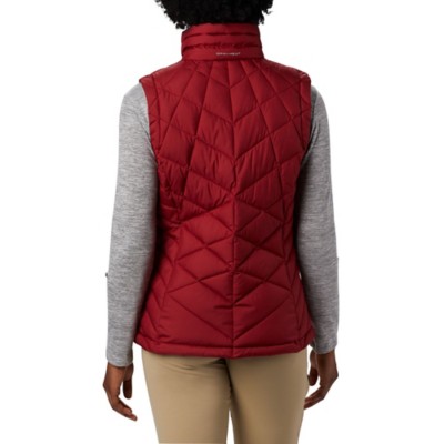 red columbia vest
