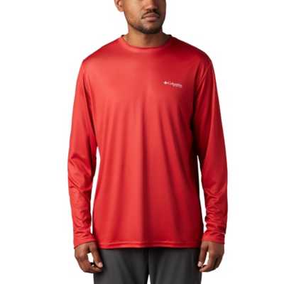 scheels tackle pfg terminal columbia flag sleeve fish shirt