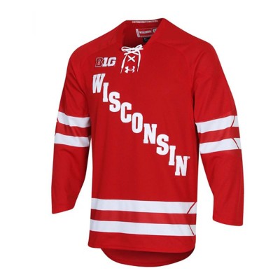 wisconsin badgers hockey jersey