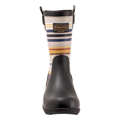 Women's Pendleton Bridger Stripe Mid Rain Boots