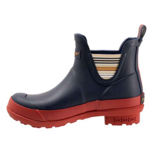 Women's Pendleton Bridger Stripe Chelsea Rain Boots