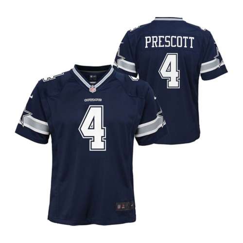 Nike Kids' Dallas Cowboys Dak Prescott #4 Home Game Jersey