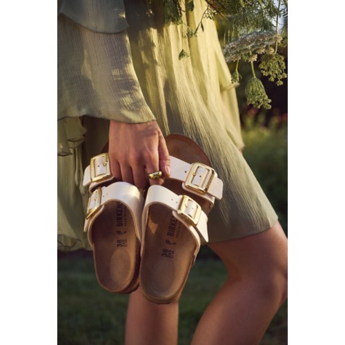 Women's BIRKENSTOCK Sydney Luxe Buckle Slide Sandals