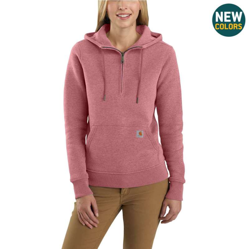 Women's Carhartt Clarksburg 1/2 Zip Hoodie | SCHEELS.com