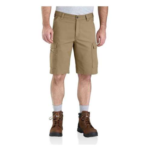 Men's Carhartt Rugged Flex® Relaxed Fit Canvas Work Cargo Shorts ...