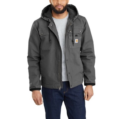 Men's Carhartt Relaxed Fit Washed Duck Sherpa-Lined Utility Softshell ...