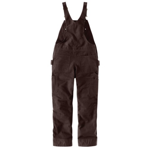 Women's Carhartt Relaxed Fit Washed Duck Insulated Overalls - Primary Image