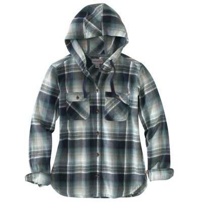 carhartt flannel hoodie