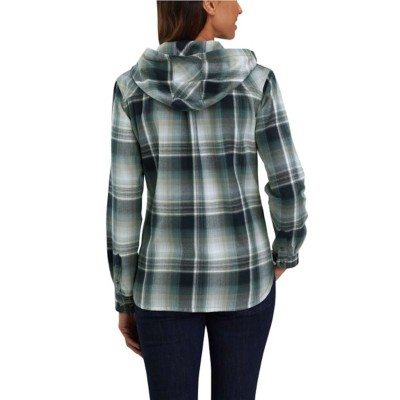 carhartt hooded flannel jacket