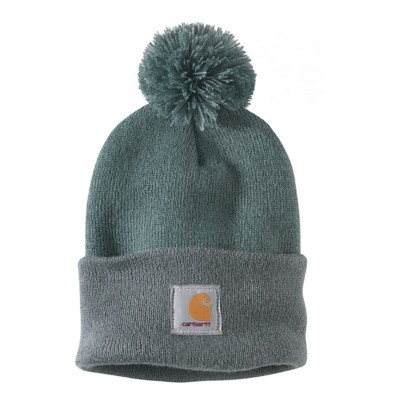 Women's Carhartt Knit Pom-Pom Cuffed Beanie