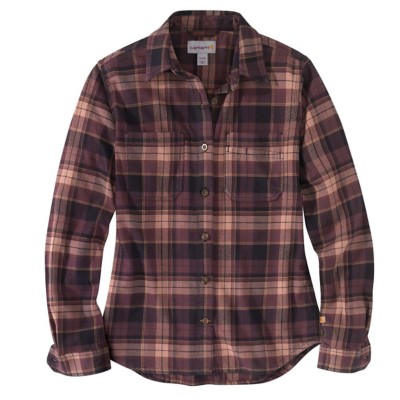 carhartt women's flannel shirt