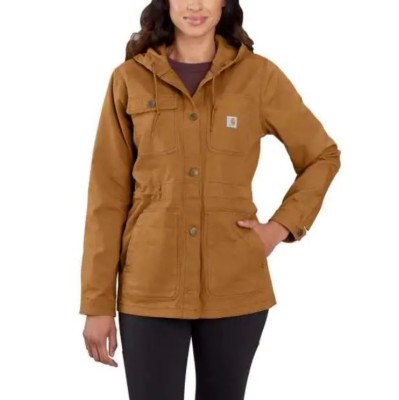 womens carhartt jacket with fur hood