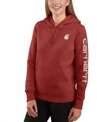 carhartt women's clarksburg graphic sleeve pullover sweatshirt