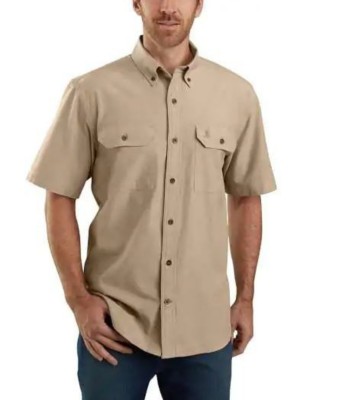 Men's Carhartt Loose Fit Midweight Chamray Button Up Shirt