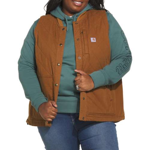 Women's Carhartt Rib Collar Vest | SCHEELS.com