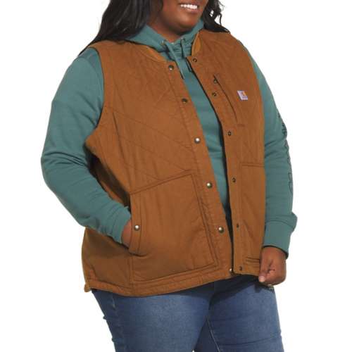 Women's Carhartt Plus Size Rib Collar Vest