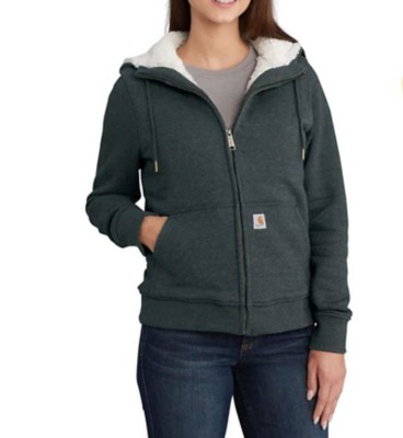 carhartt sherpa lined sweatshirt