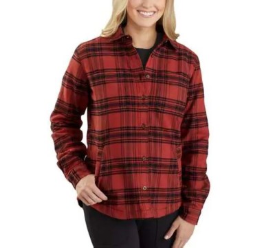 carhartt flannel lined shirts