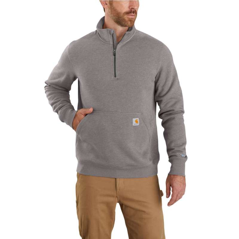 Men's Carhartt Mid Weight Quarter Zip Sweatshirt | SCHEELS.com