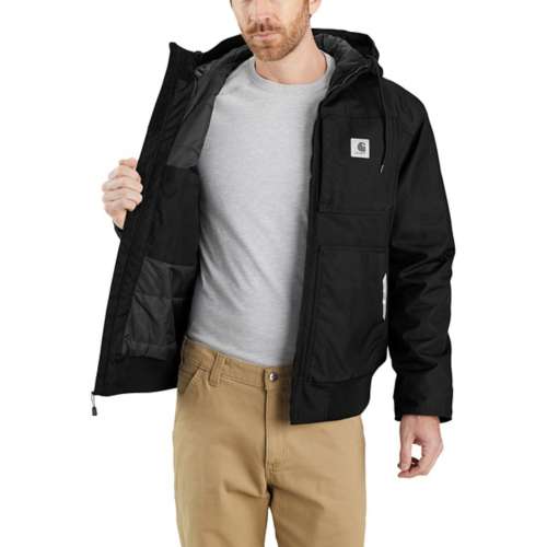 Carhartt Men's Yukon Extremes Black Insulated Biberall