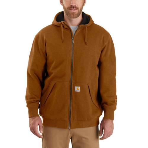 Men's Carhartt Rain Defender Thermal Full Zip Sweatshirt
