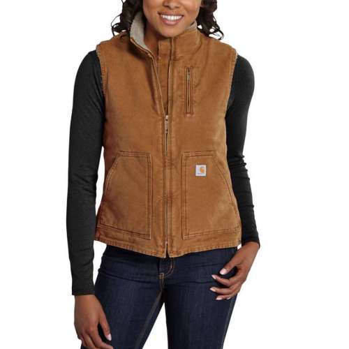 Women's Carhartt Sherpa Mock Neck Vest