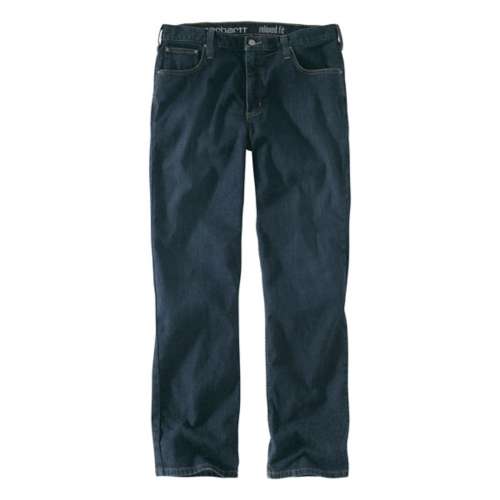 Carhartt Mens Rugged Flex Relaxed Fit Low Rise 5-Pocket Tapered Jean