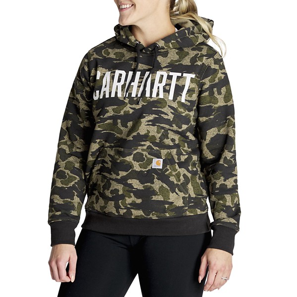 Carhartt wip camo online hoodie