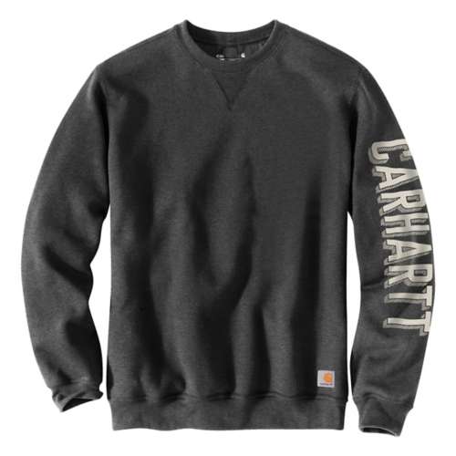 Men's Carhartt Loose Fit Midweight Crewneck Sleeve Graphic Sweatshirt