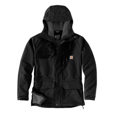 Men's Carhartt Super Dux Relaxed Fit Insulated Traditional Coat Hooded Shell Jacket