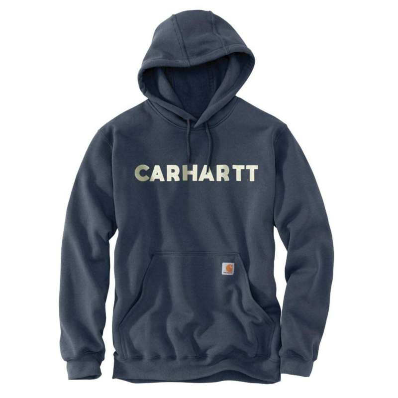 Men's Carhartt Loose Fit Midweight Logo Graphic Hoodie