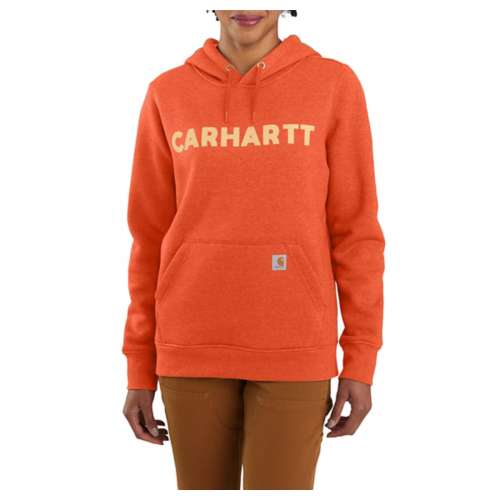 Women's Carhartt Relaxed Fit Midweight Logo Graphic Hoodie